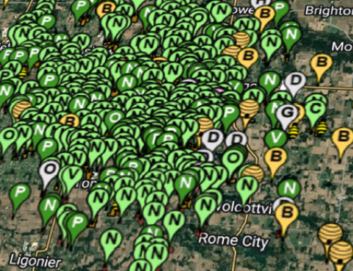 DriftWatch.org a Useful Tool for Those Who Raise Bees and Specialty Crops